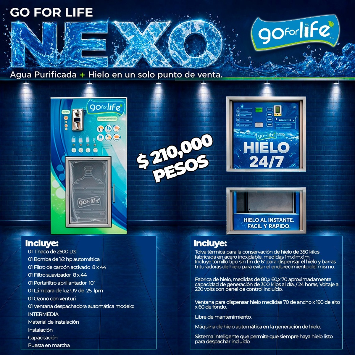 Máquina de Hielo NEXO